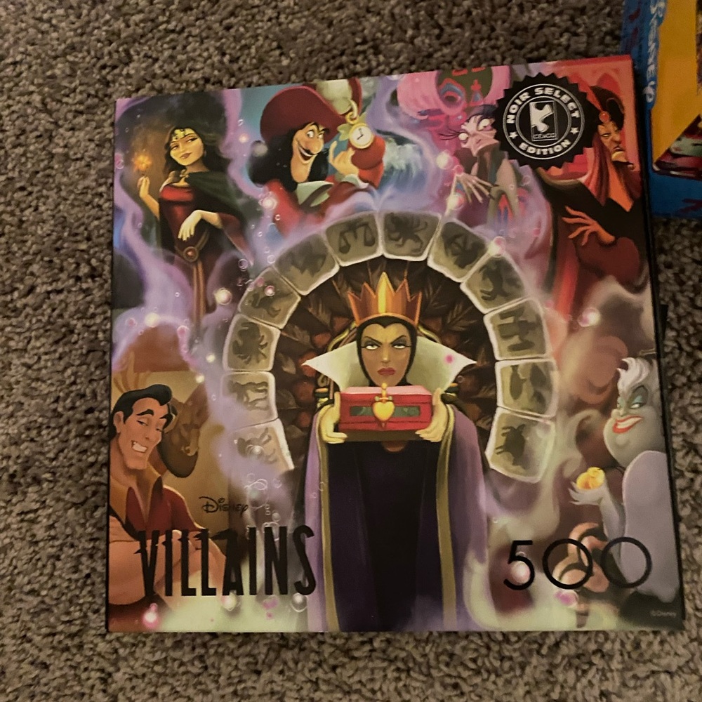 Disney villain puzzle